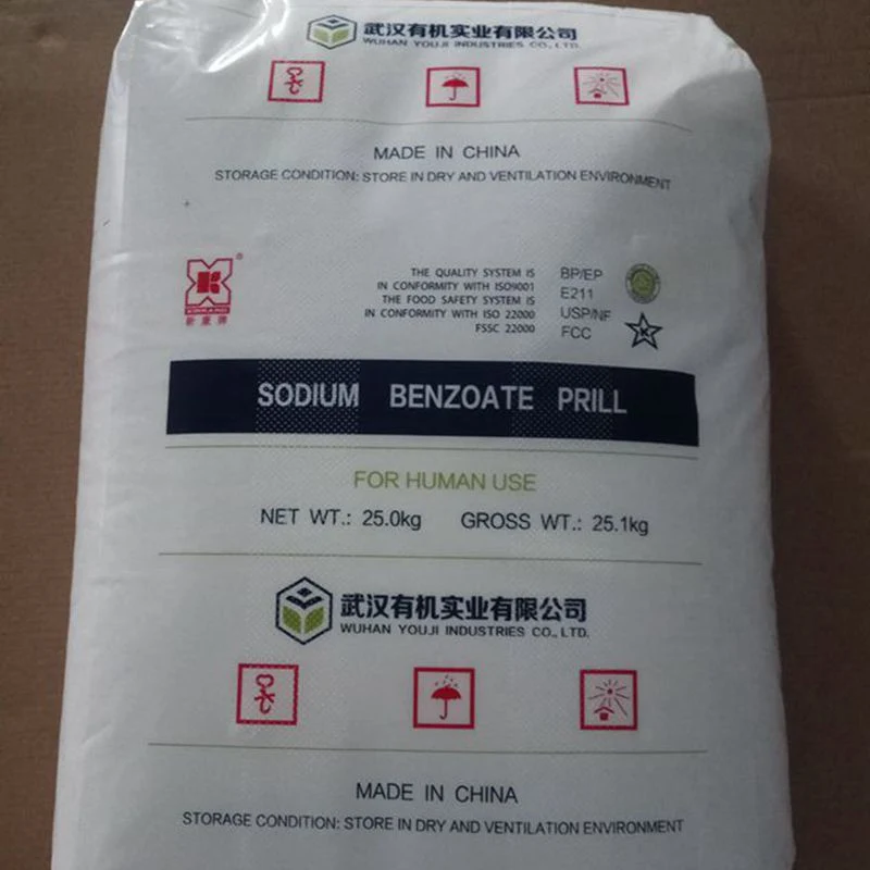 CAS: 532-32-1 Conservante Alimentar Aditivo alimentar de alta qualidade granular de benzoato de sódio