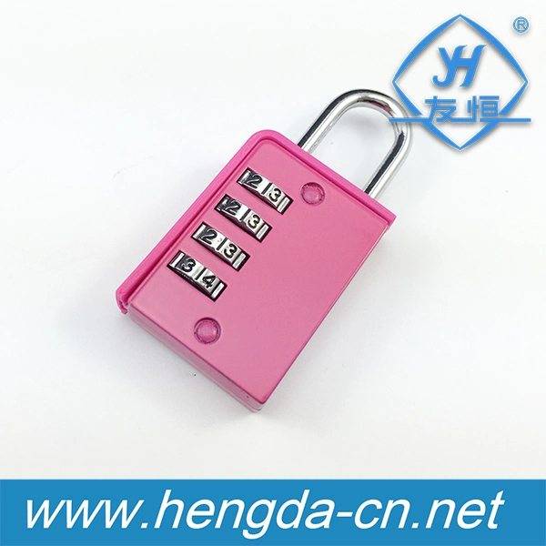 Yh9064 4 Digit Combination Small Travel Luggage Padlock