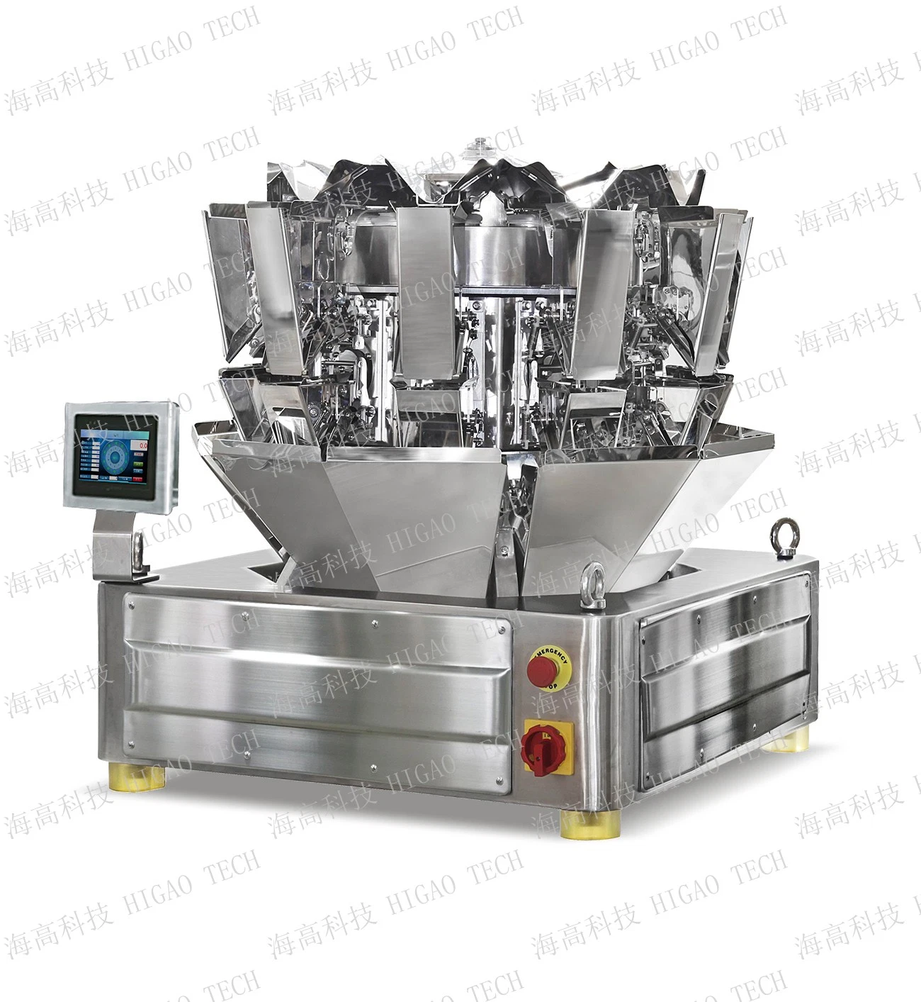 Automatic Multihead Scale Weigher High Speed Check Weigher for Food