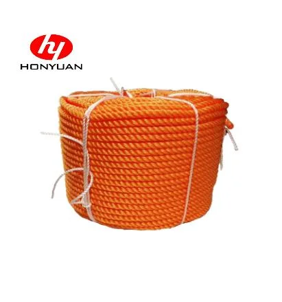 100% Polyester 3/6/8/12 Strang Rope Twist Rope Geflochtenes Seil Festmacherei Seil Marine Seil