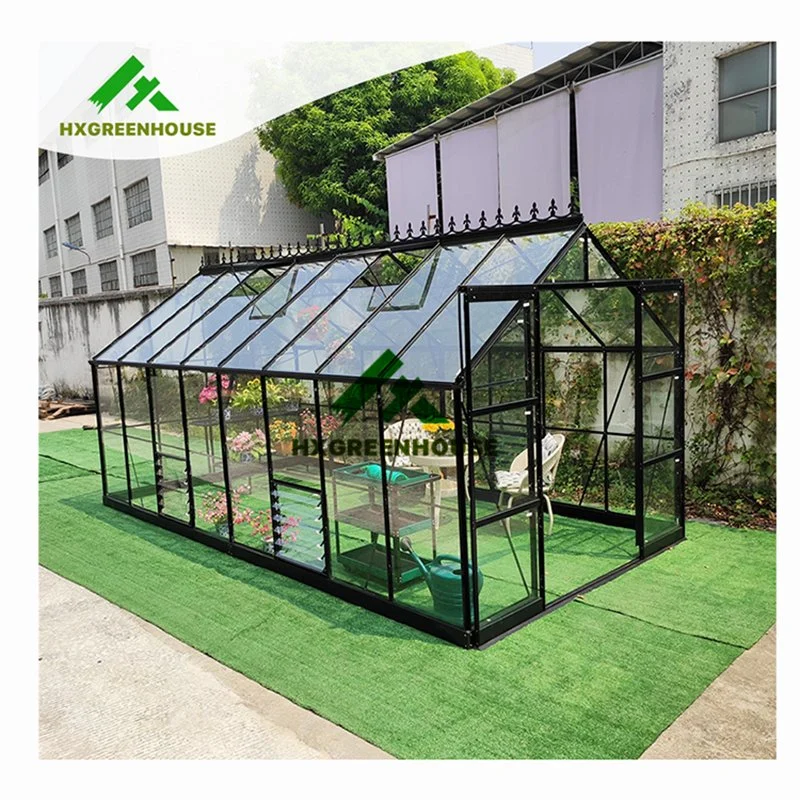 High quality/High cost performance  Planting Flower and Vegetables Glasshouse Spring Clip Glass Garden House