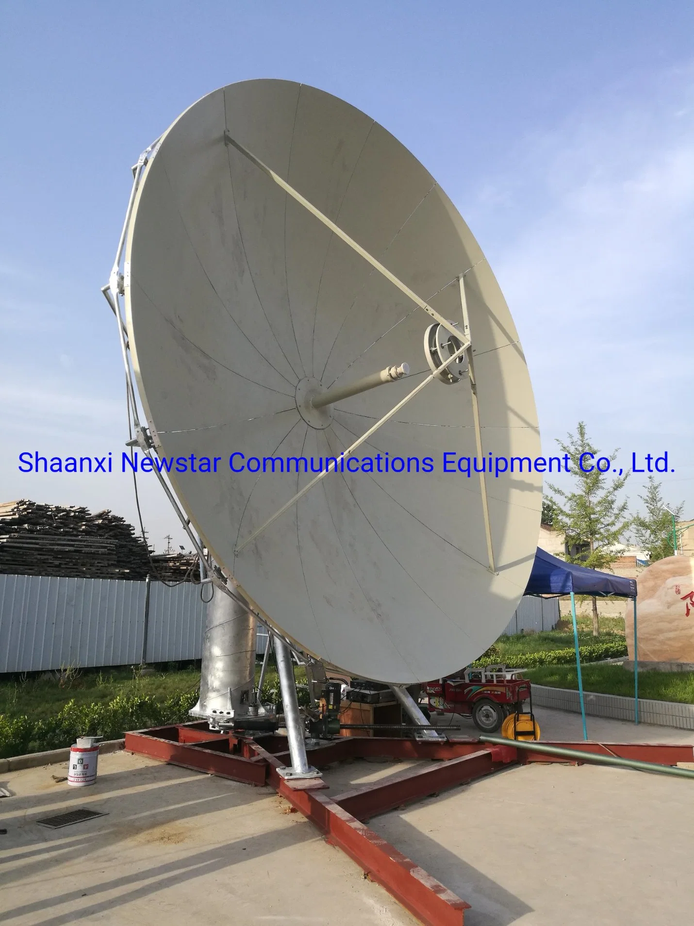 Newstar 6.2m Satellite Receiving and Transmitting Antenna