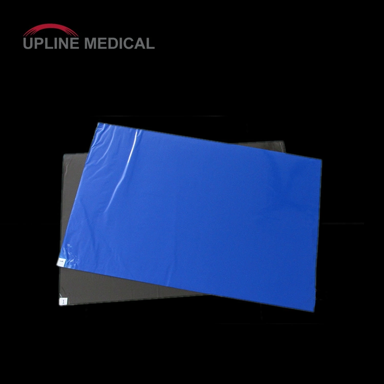 High quality/High cost performance  Multilayer Blue Color Antibacterial Door Sticky Mat 24&prime; &prime; X36&prime; &prime;