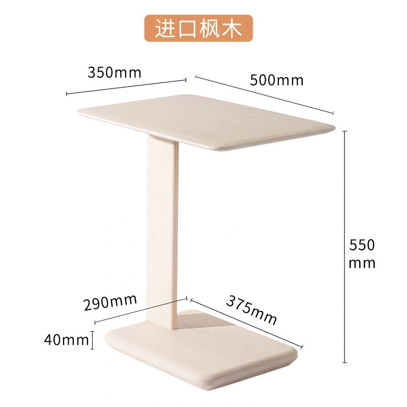 Table latérale de haut niveau à cognement rond pour fleurs ou Temps libre