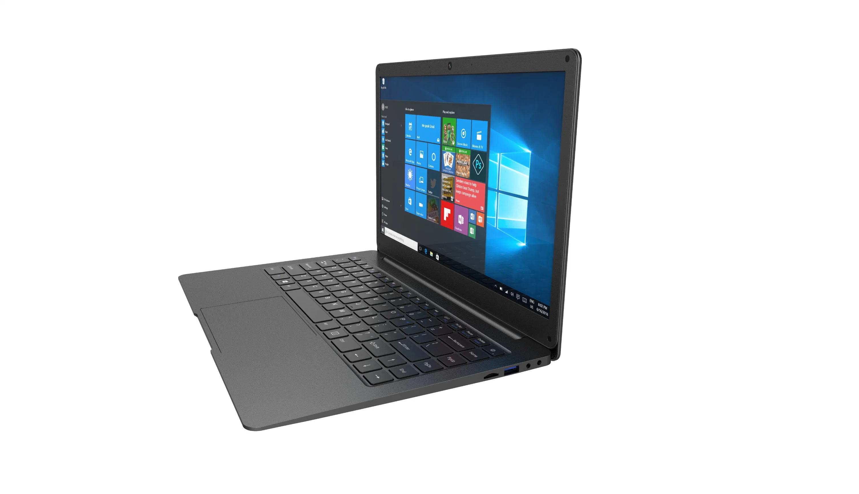 Conception pour l'ordinateur portable du projet d'appel d'offres Apollo Lake Notebook Full Plastic Cost Killer USB HDMI Micro SD Card Windows 11 Laptop.