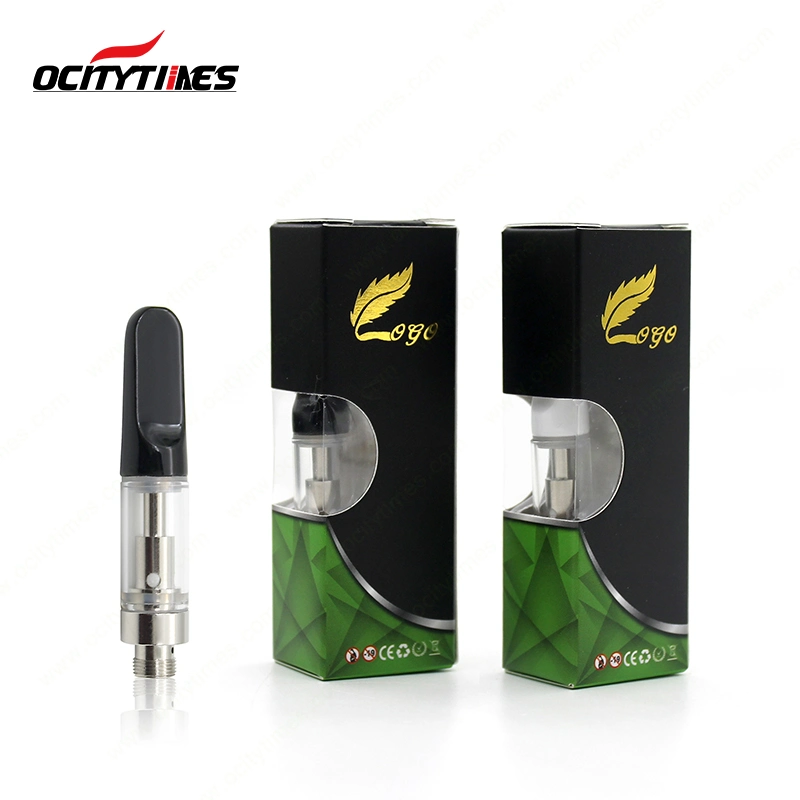 OEM Packaging Glass Tank Vape Pen Cartridge Vaporizer E Cigarette with Huge Vapor