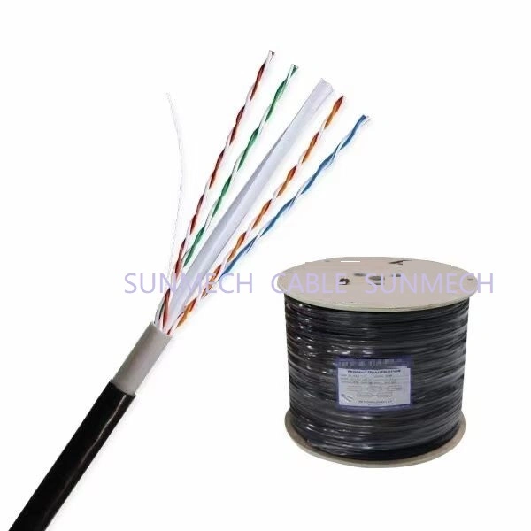 Cable de comunicación SFTP FTP UTP Cable LAN Cable Cable de ordenador de red CAT5 CAT6 CAT5e CAT6un cable Cat7 Cable de PVC LSZH Cable trenzado de 4 pares