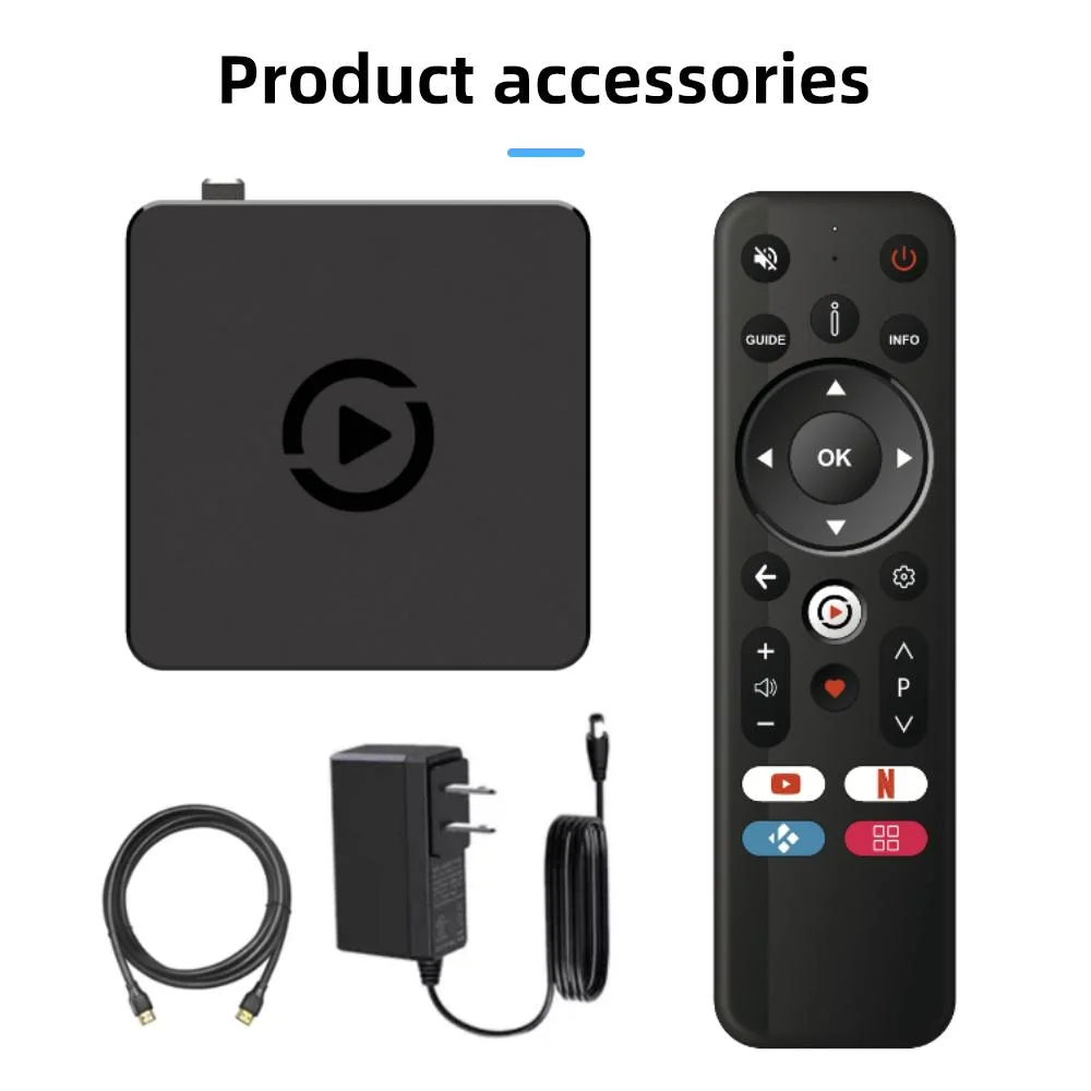 Fabrik heiße Verkauf TV-Box ATSC 3,0 4K ATSC3 DVB Set-Top-Box Digital Android Amlogic S905y4 ATSC TV-Tuner