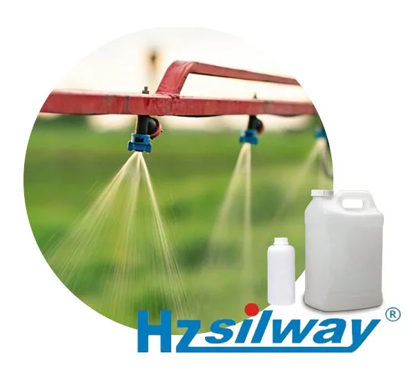 Silicone Surfactant Applied to Agriculture for Better Wetting/Spreading/Sticking Properties