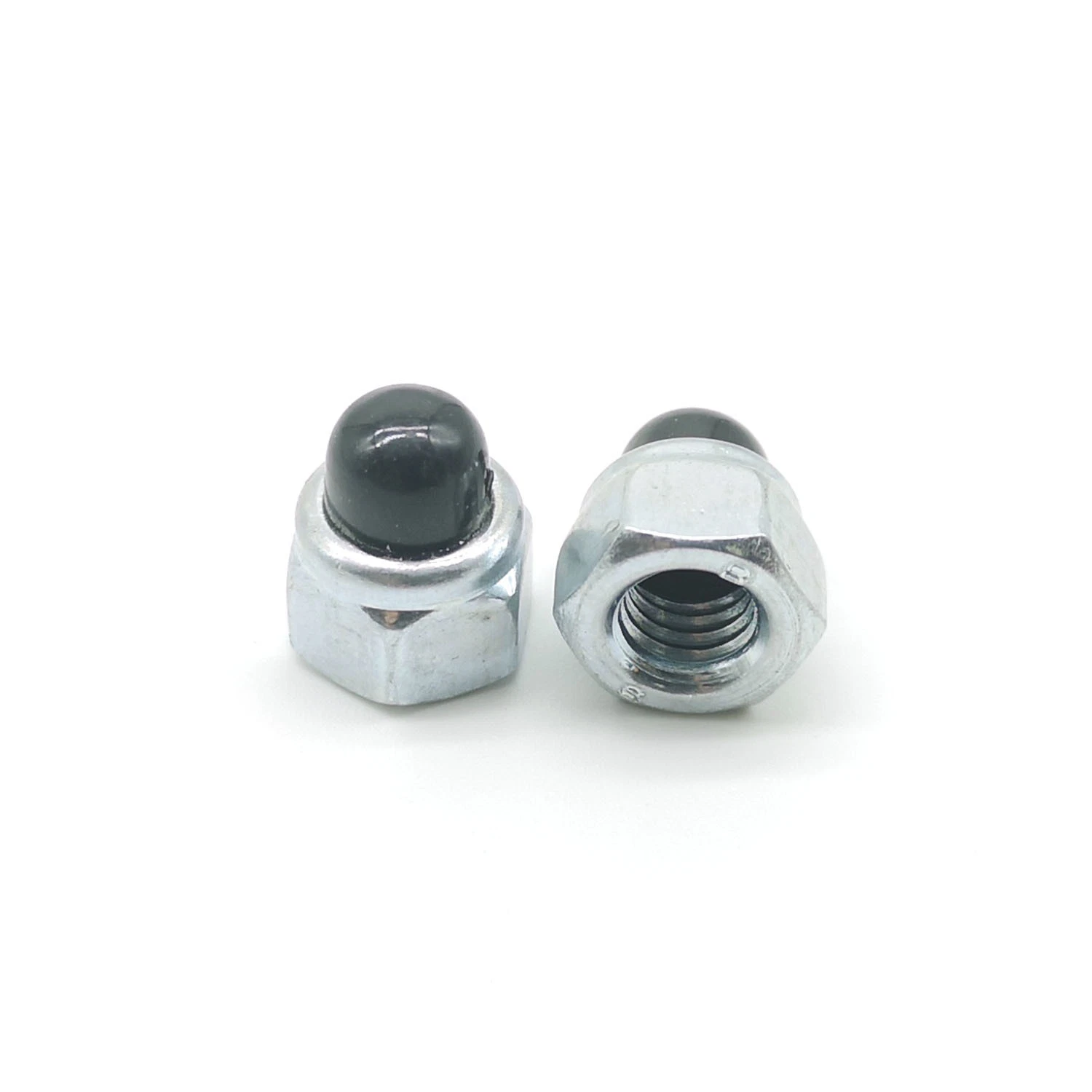 DIN986 Carbon Steel Zinc Plated Nylon Cap Hex Lock Nut