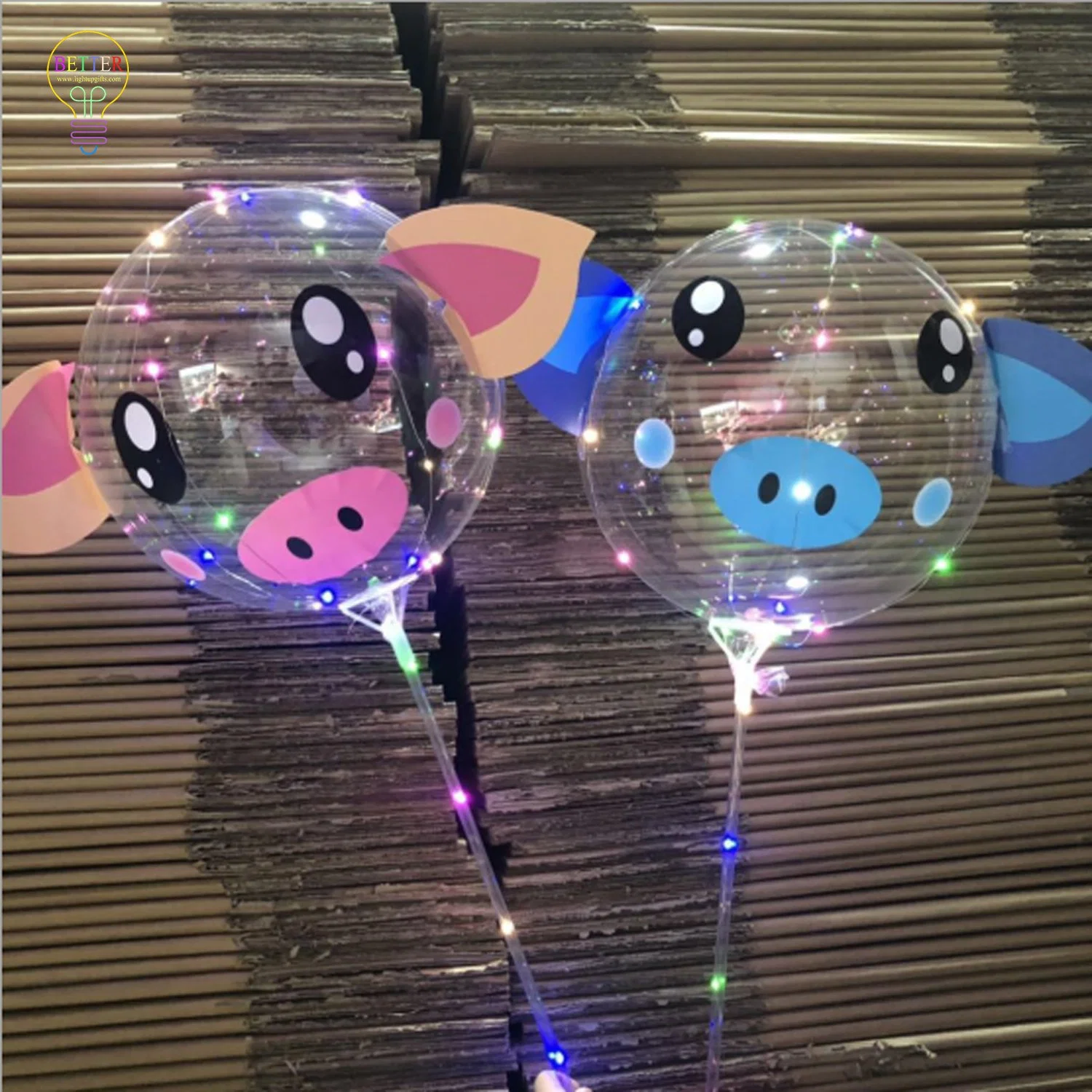 LED Pig Balloon Party Balloon