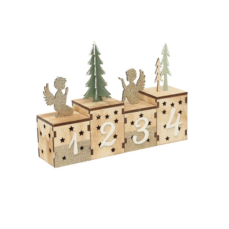 Wooden Crafts Christmas Home Decoration Christmas D&eacute; Cor