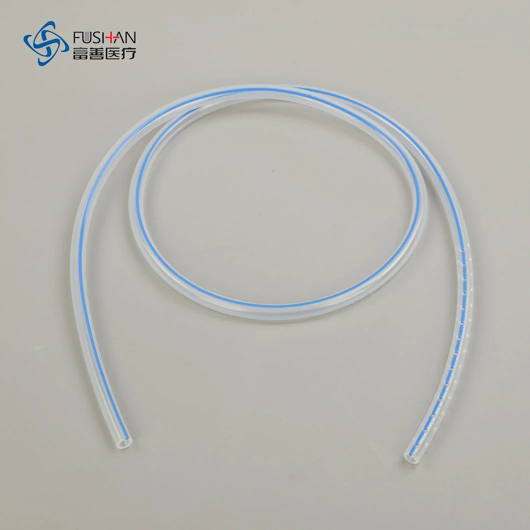 Hospital Supply Disposable Sterile 100% Silicone Wound Drainage Round Perforated Drain Tube Jp Drain Medical Instruments CE&ISO13485 Approval