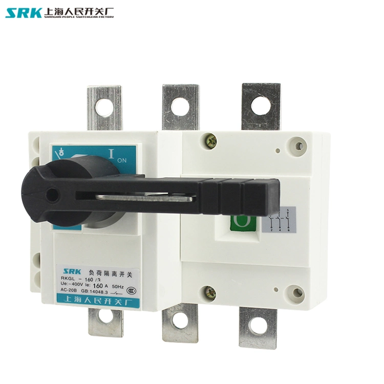 40-Year Manufacturer 16A-3150A 3p 4p Manual Load Isolation Disconnector 40A Changeover Switch