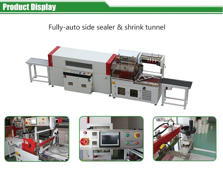 Auto High Speed Efficient Shrink Film Heat Sealing Wrapper Equipment for Household Appliances and Mattress Rolls