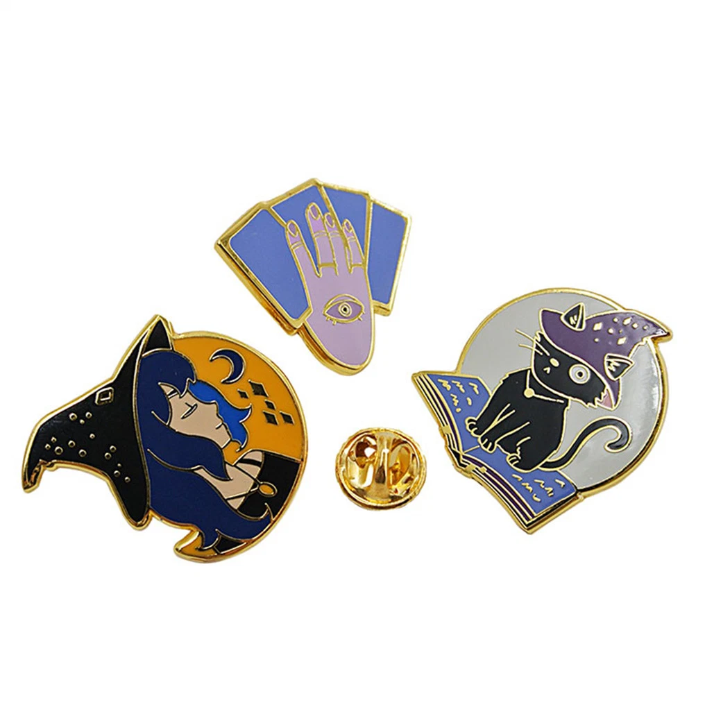 Zhongshan Enamel Pin Backing Cards Personalized Custom Pin Badge/Custom Metal Brooch Pins