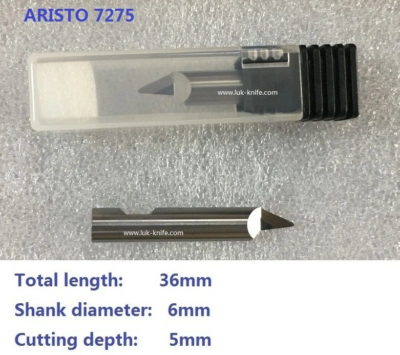 Aristo 7275 única borda ao redor de 6 mm de lâmina oscilante Blade de carboneto