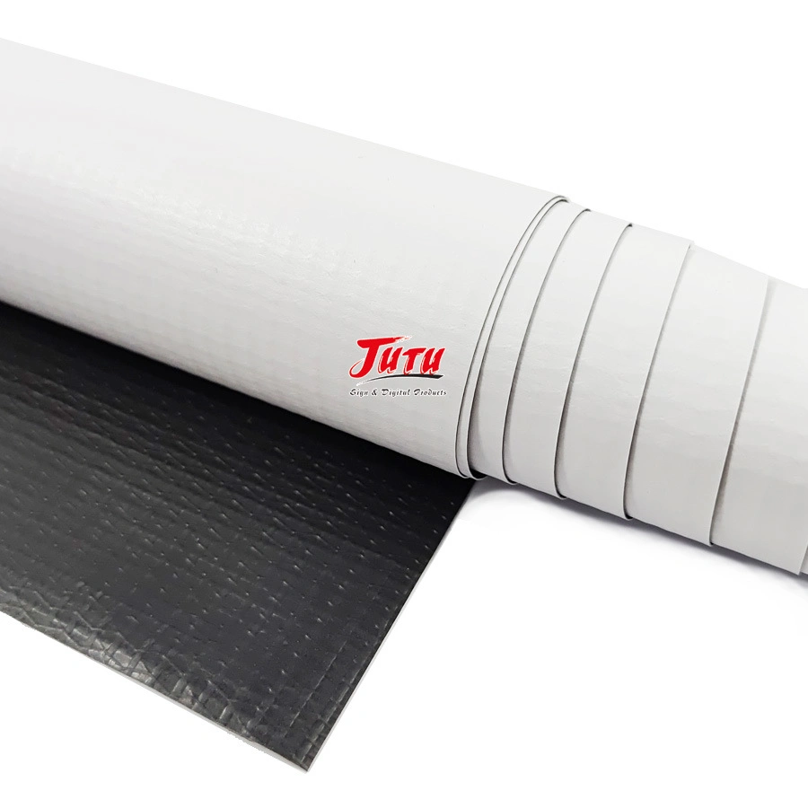 Certificat Jutu ISO9001-2000 50 m longueur standard de rouleau laminé PVC Flex Pour l'impression numérique grand format