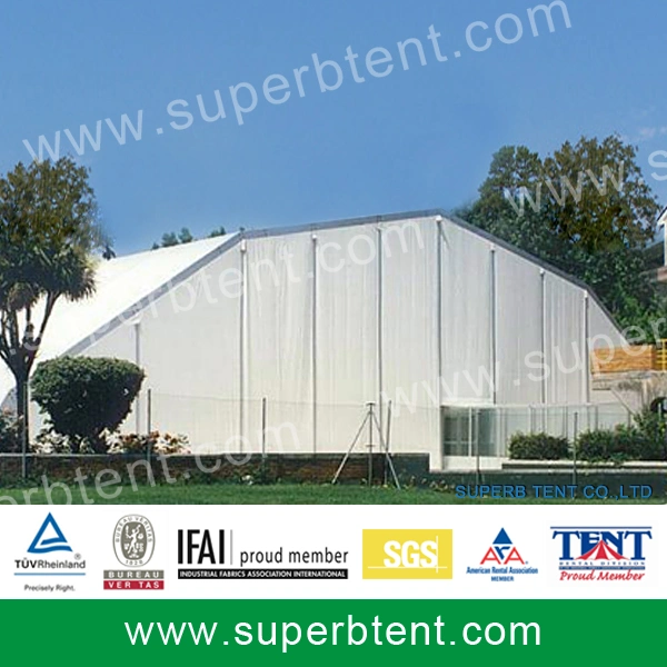 Industrial Polygon Tent for Warehouse or Factory Workshop