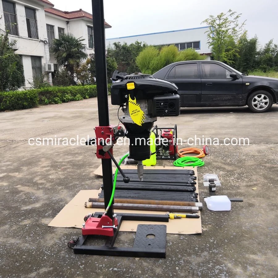 Geological Engineering Exploration Backpack Portable Gasoline Core Drilling Rig