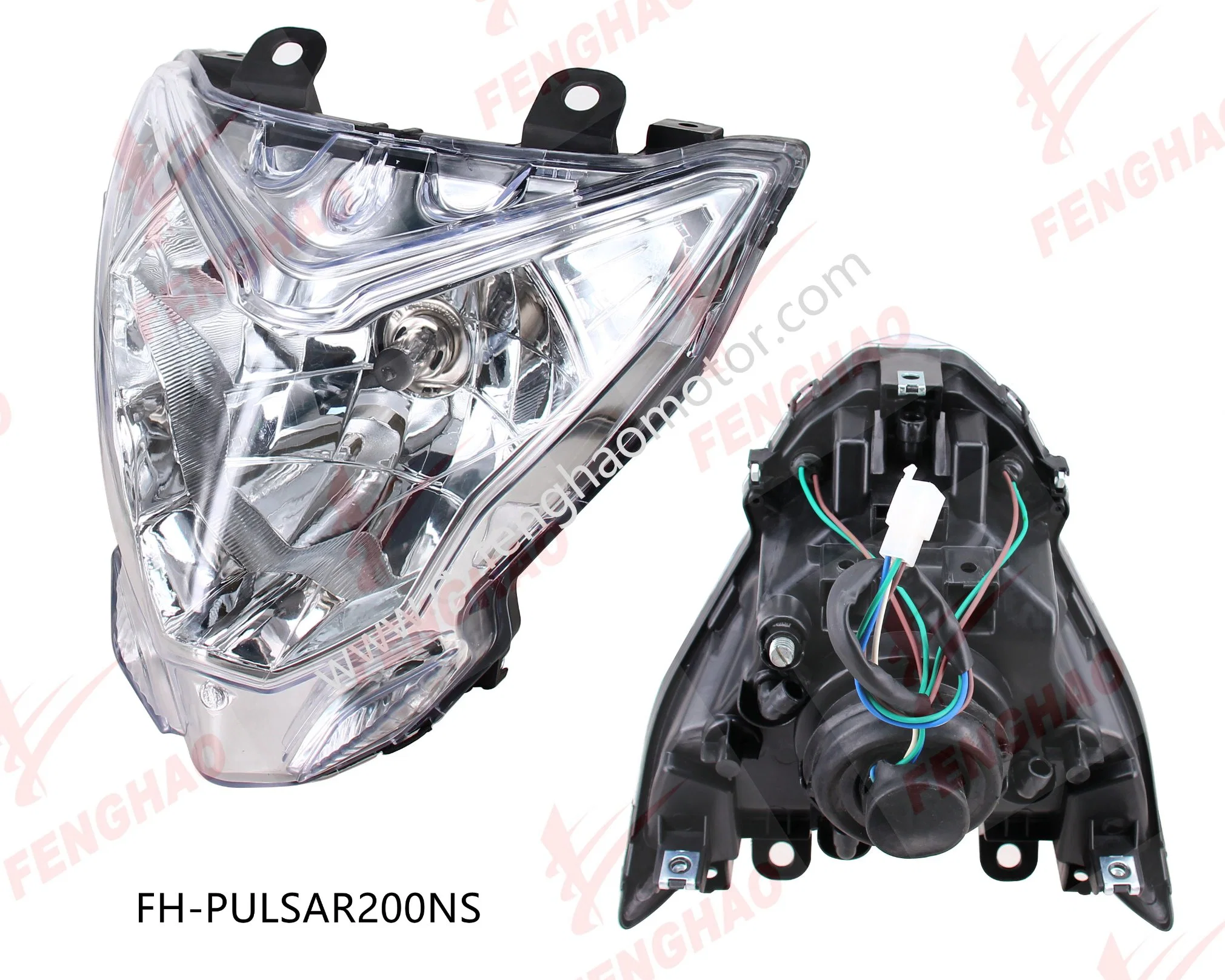 Top Popular Motorcycle Spare Part Headlight Headlamp Bajaj180/Pulsar135/Pulsar200ns