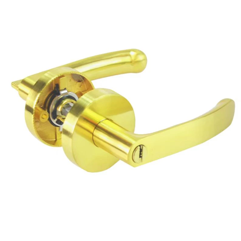 New Style Heavy Duty Lever Lock in Matt Gold