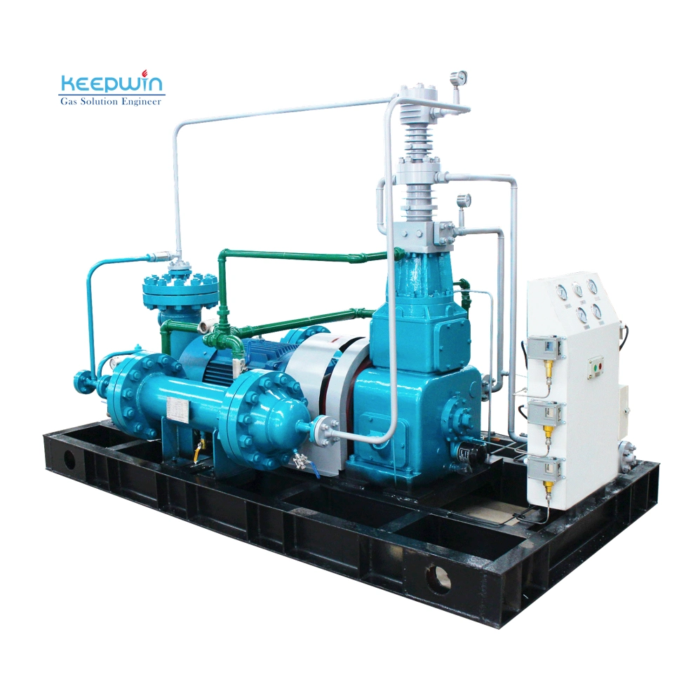 Middle Low Pressure Industrial Compressor Water Chiller Cooled CO2 Gas Compressor