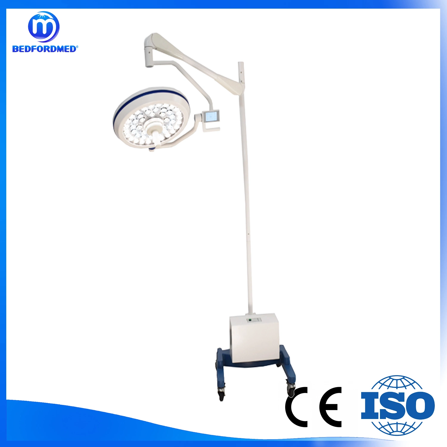 II Series LED Hospital Medical Equipment Operating Light 500 Mobile with Battery