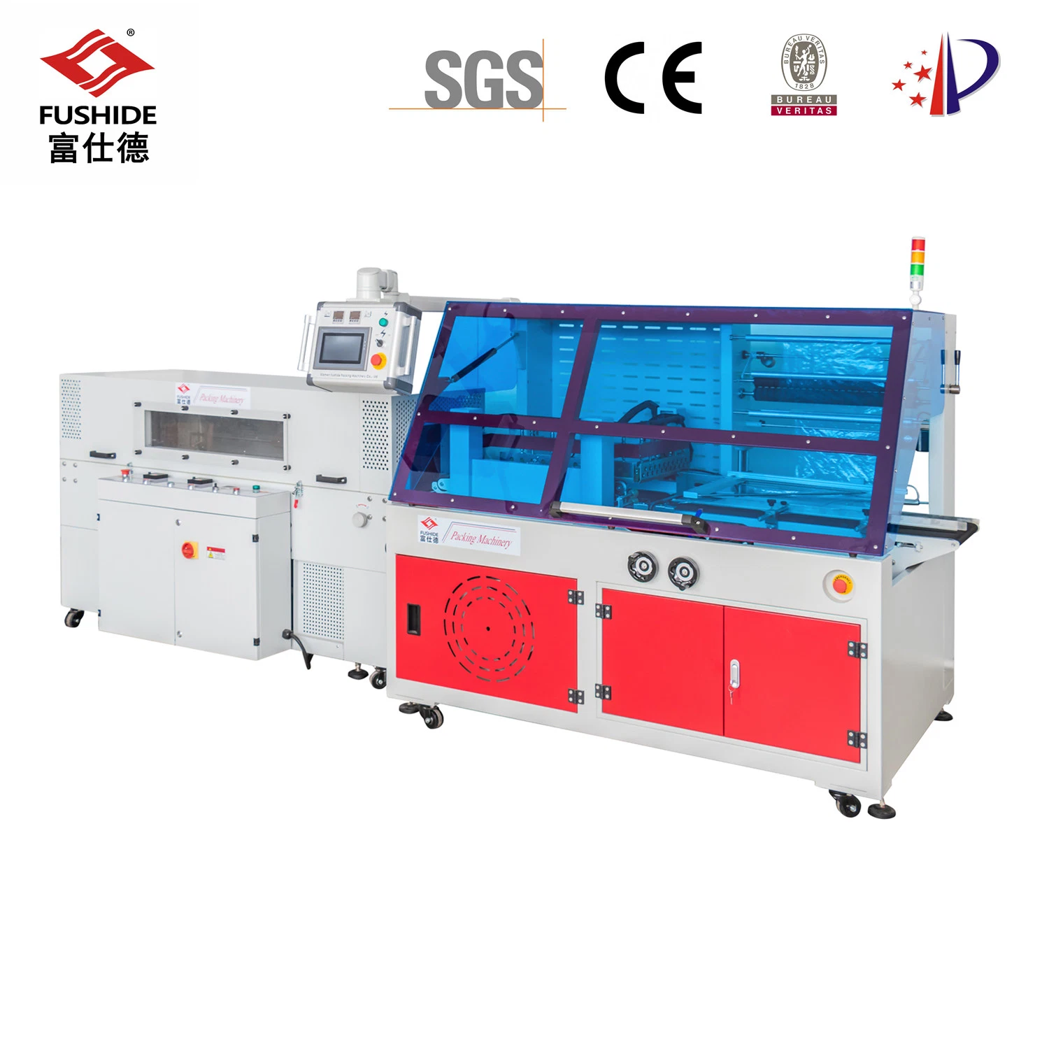 High Speed CE Certified Pharmaceutical Box Automatic POF Shrink Film Wrapping Machine