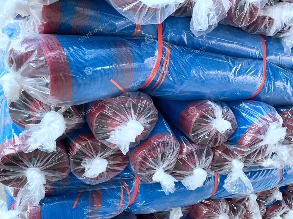 UV-blockiertes Nylon Polyethylen Landwirtschaft Trocknen Fischfarm 65g Blau Farbe Kunststoff Insekt Bildschirm Moskitonetz Netz