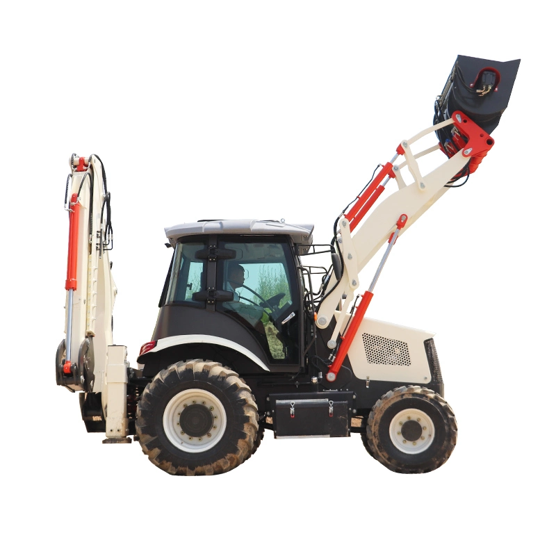 Mini Front End Loader Small Shovel Loader Compact Backhoe Wheel Loader 2.5ton with 4000 Rated Load&2.0cbm &118kw Engine for Sale