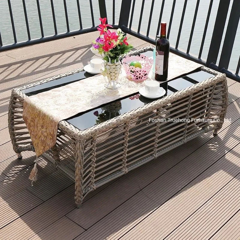 Wholesale/Supplier Outdoor Furniture Professional Hotel Outdoor Furniture Garden PVC Rattan Sofa Set