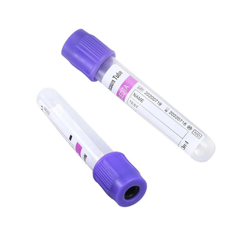 High quality/High cost performance  Disposable EDTA Tube Blood Collection Tube for Hospital