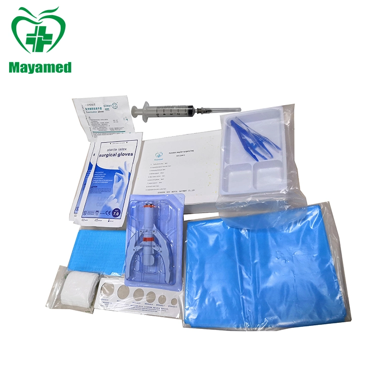 My-L158e-2 Hospital Surgery Disposable Adult Circumcision Kits Foreskin Stapler Surgery Bag with Factory Price