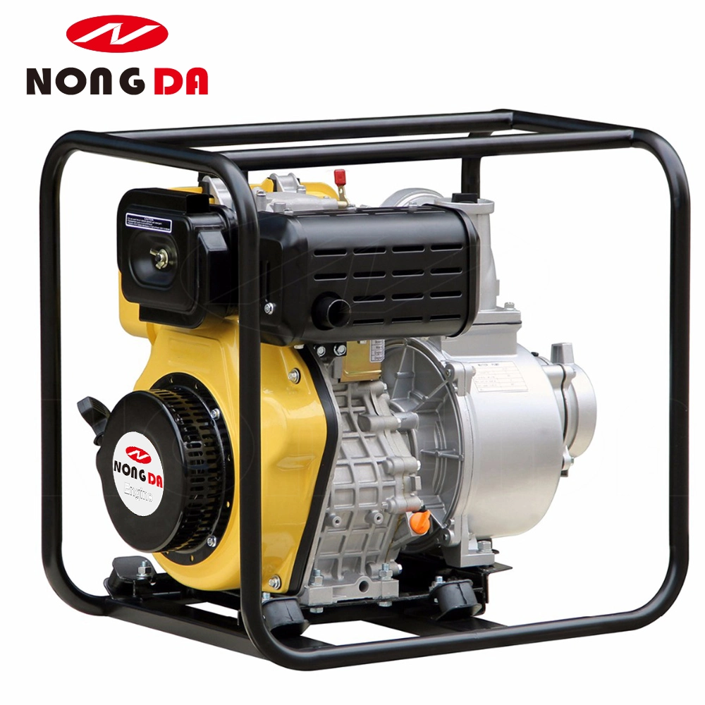 China Nongda Top Quality 10HP 4 Inch Portable Diesel Water Pump for Irrigation