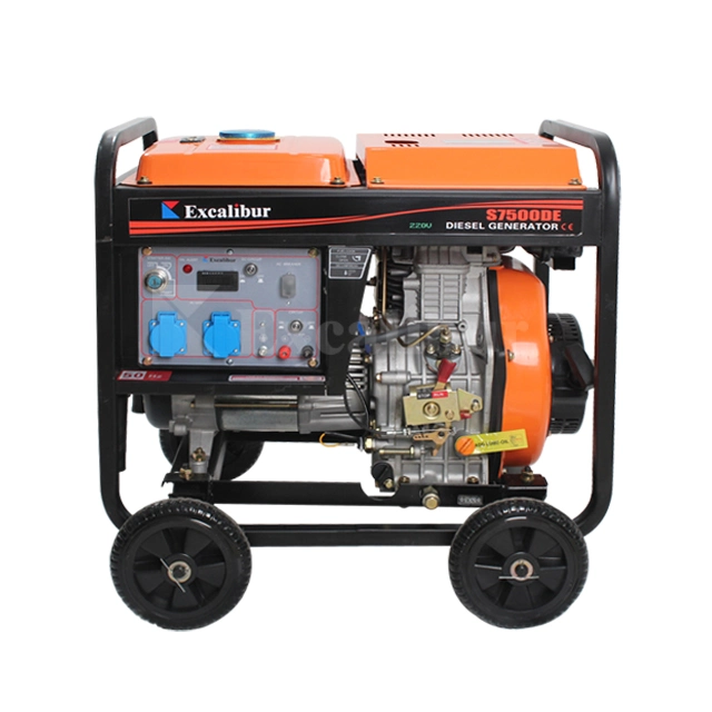 Small Portable 2kw 3kw Open Type Diesel Generator with Optional Parts