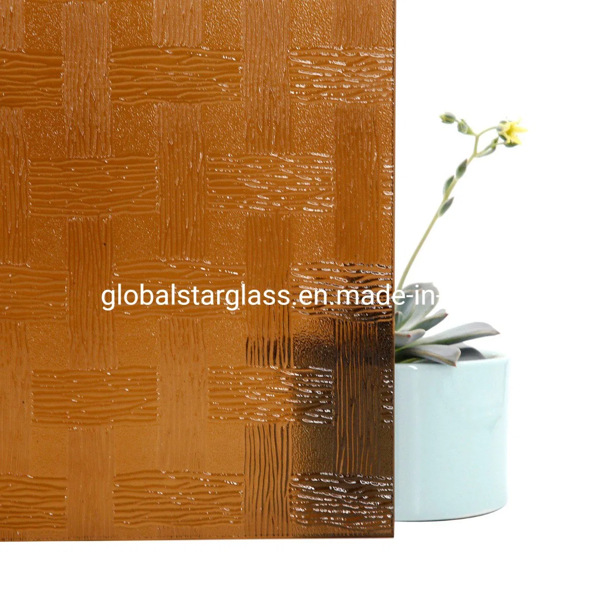 5.5mm Clear/Bronze/Brown/Blue/Green/Gray/Gray Mayflower, Nashiji, Flora, Chinchilla, Ramaly, Hishicross Wanji Figured/Patterned/Rolled Float Glass