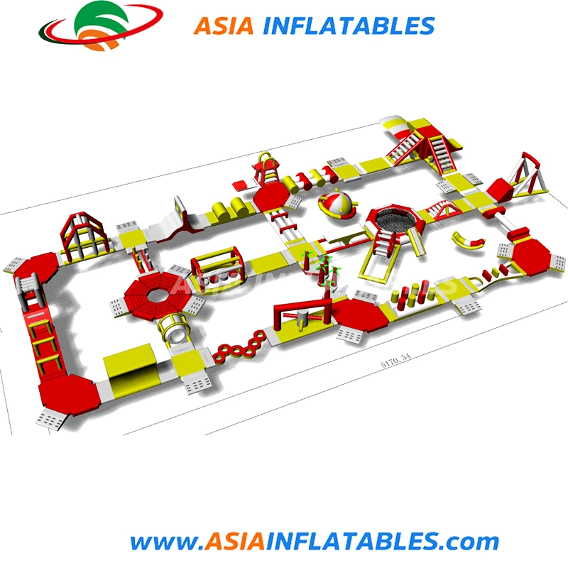 Outdoor Octopus Theme Playground Inflatable Water Park, Commerical Inflatable Water Slide