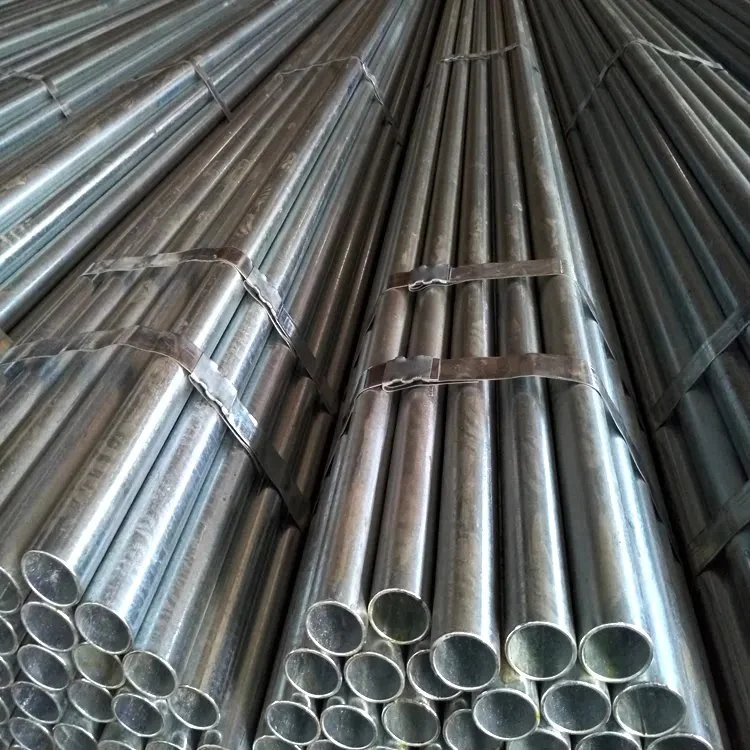 Making Wattled Wall Pipes 1.3m Length Galvanized Steel Round Pipe