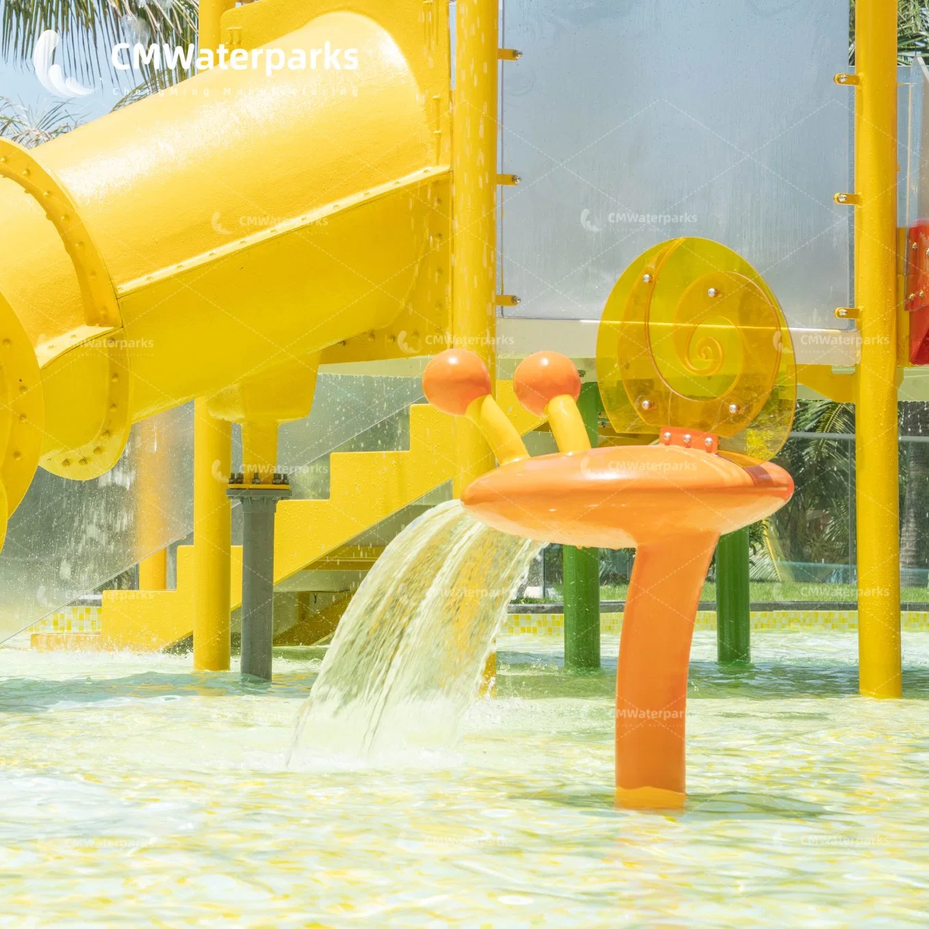 Outdoor Schnecke Wasser Sprinkler Wasser Spielzeug für Kinder Spielplatz