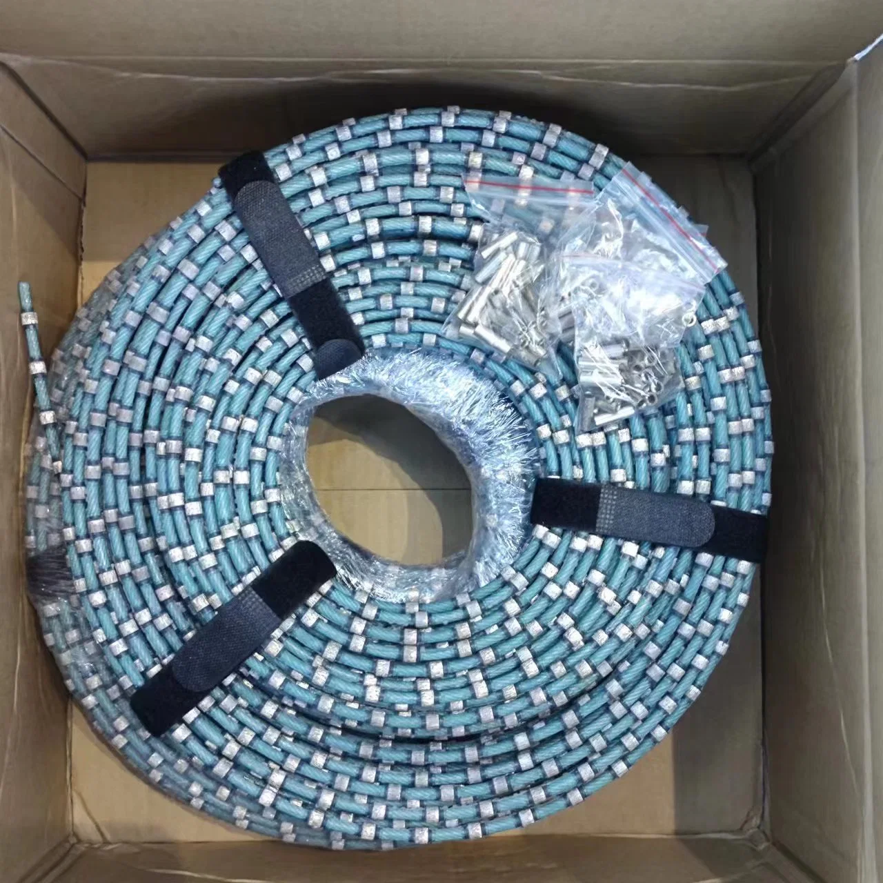 8.3mm Granite Plastic Diamond Wire Saw Profiling Rope