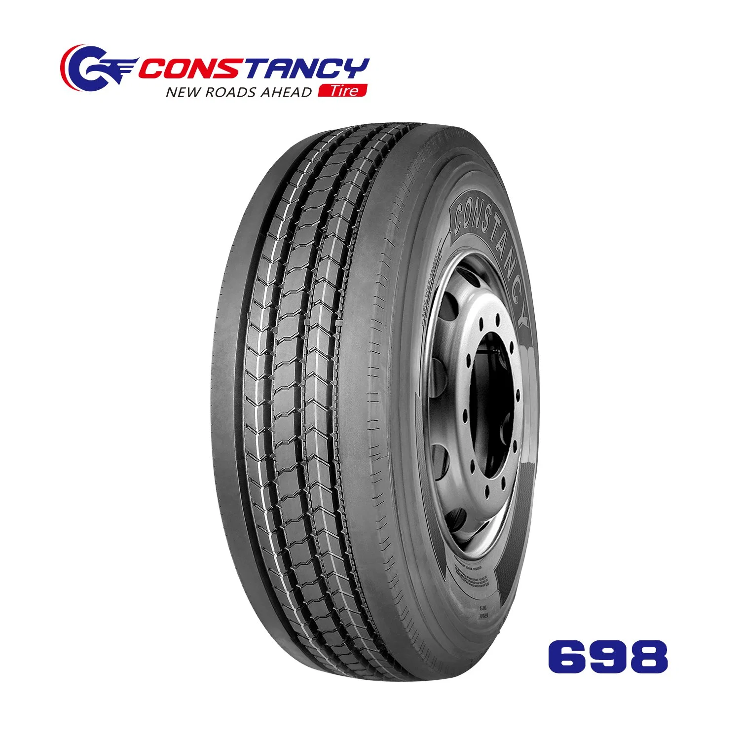 Constancy Truck Bus Tire, TBR, Light Truck Tire, Steer and Trailer Tire 698 (295/80R22.5, 315/80R22.5, 11R22.5)