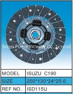 El disco de embrague para Isuzu Mitsubishi OEM115U133 Isd Isd Isd Isd107U117U.