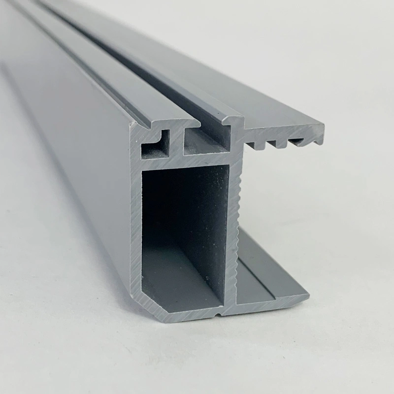 Good Impact Resistant Fridge Freezer Door Rigid PVC Sliding Profile Strip