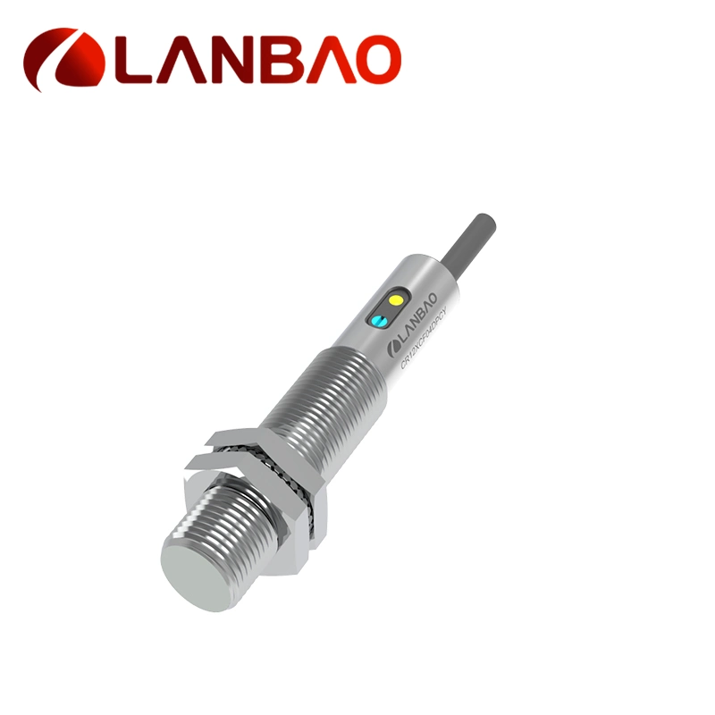 Lanbao Cr12xcf04dpcy PNP NC Metal 4mm M12 sensor capacitivo de proximidad