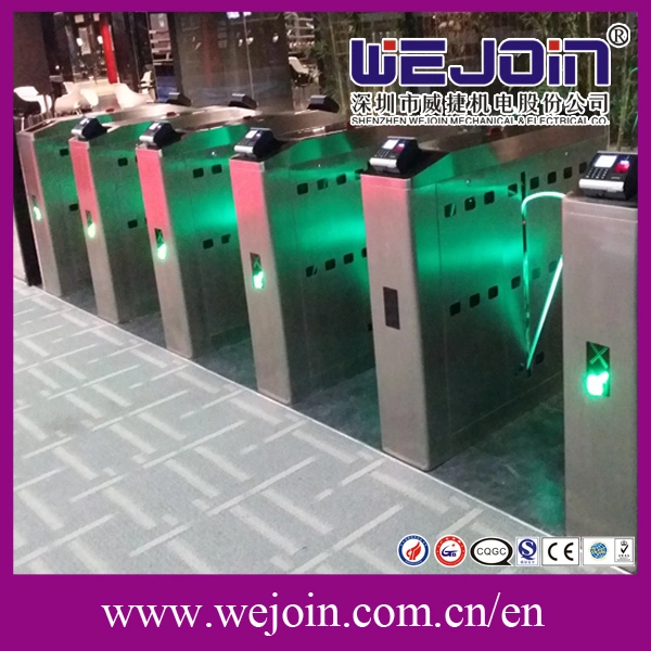 Flap Barrier Turnstile Gate Access Control with RFID Card Reader