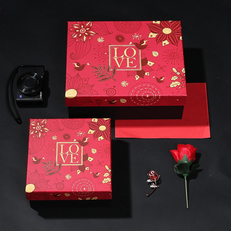 Red Chinese Wedding Gift Box