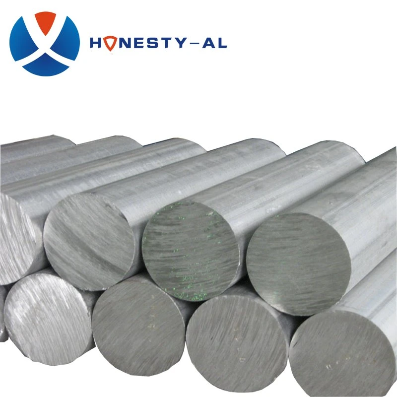 precio de fábrica Honesty-Al 6063 6061 T6 de materiales de aleación de aluminio billet redonda de aluminio Varilla de aluminio Precio Barra de aluminio