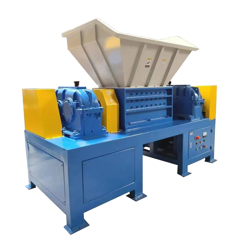 Wholesale Rubber Industry Plastic Recycling Waste Pallet Double Shaft Shredder
