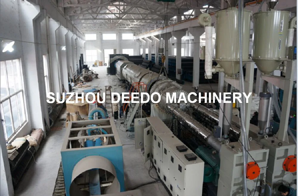 Gas Water Supply PE Pipe Production Line HDPE Extrusion Line